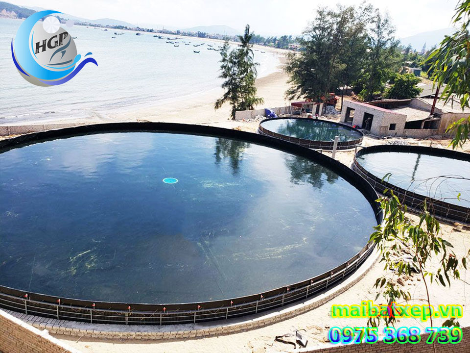 Bạt Nhựa HDPE Lót Ao Hồ Chứa Nước Nuôi Cá Tôm Tại Phú Quốc