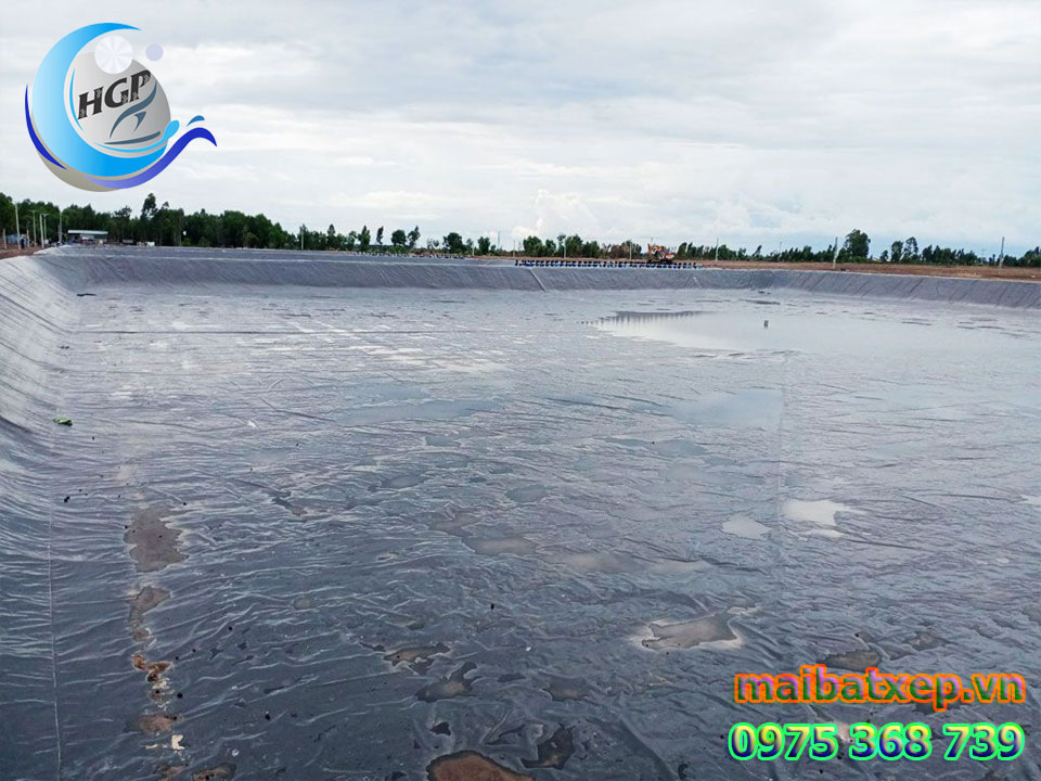 Bạt Nhựa HDPE Lót Ao Hồ Chứa Nước Nuôi Cá Tôm Tại Nha Trang
